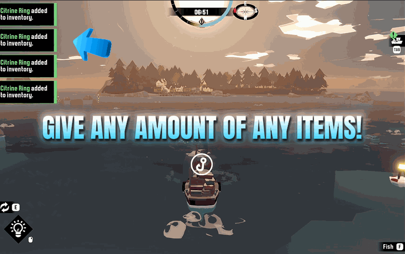 DREDGE — Item Spawner